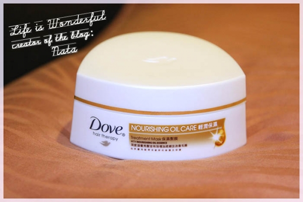 乳霜質感佳的Dove輕潤保濕髮膜‧試用體驗