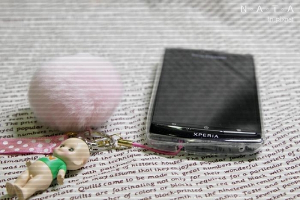 終於換新手機啦!我的Xperia arc~