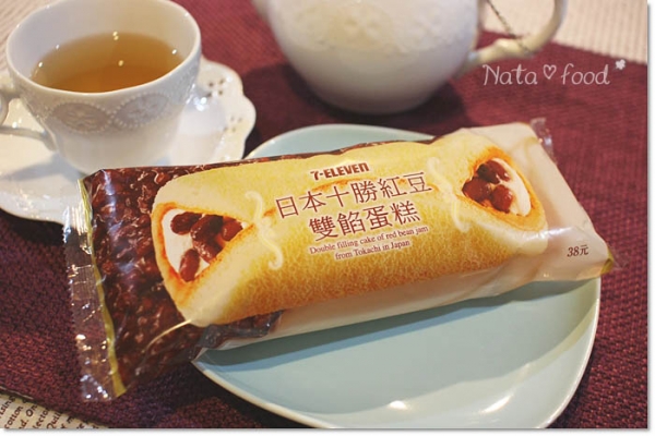 7-11‧日本十勝紅豆雙餡蛋糕~綿甜爽口