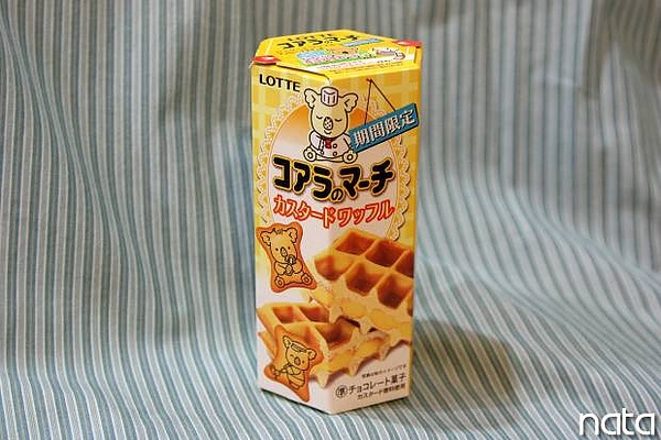 LOTTE小熊餅乾‧卡士達鬆餅口味