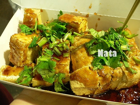 逢甲夜市金牌巨無霸香酥臭豆腐