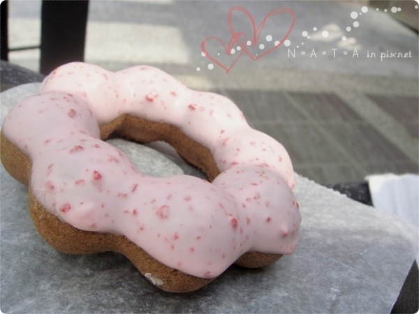 Mister Donut草莓巧克力波堤‧夢幻濃郁的滋味