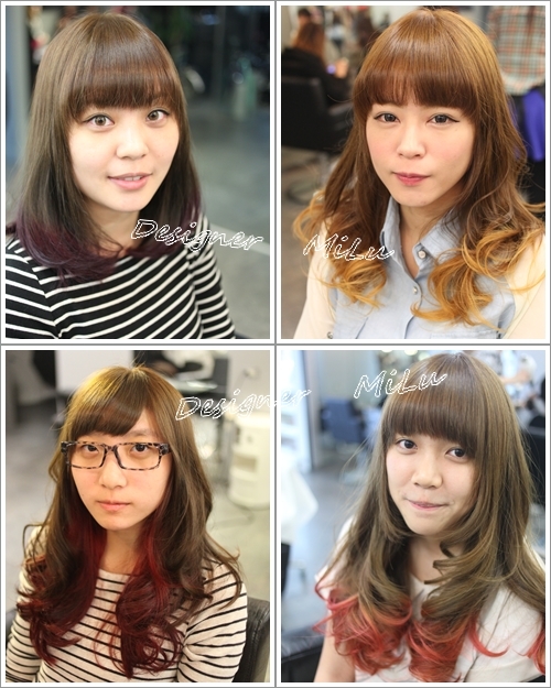 (髮型) 兩種顏色MIX 紅橙黃綠靛紫 20款配色任你挑選