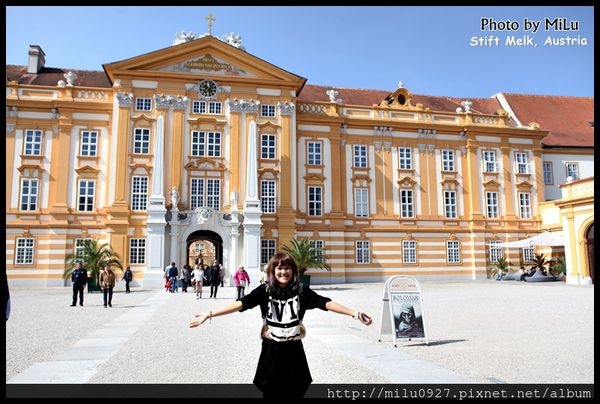(奧地利) 黃色優雅的外觀 梅爾克修道院(Stift Melk)分享MiLu旅行的意義