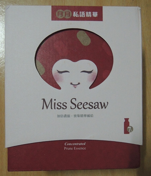 【體內保養】Miss Seesaw月月私語精華