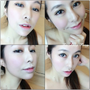 ♥ Burt's Bees 唇彩試妝！♥ 完全制霸手冊！蜜蜂爺爺教畫最潮咬唇妝 ♥ 費歐愛漂亮 ♥